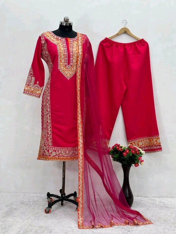 Jasmin Bhasin Ispired Plazzo Suit - Free Size Upto 42inch