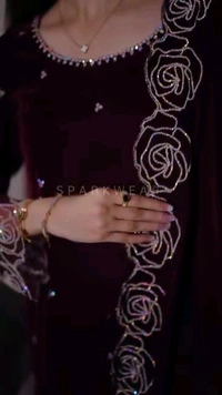 Designer Fully Readymade Velvet Suit - XXL