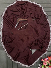 Beautiful Ready To Wear Saree With Koti