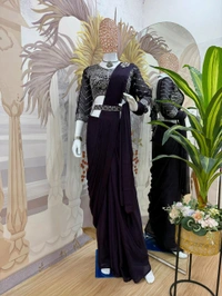 Ready To Wear Saree With Belt