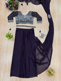 Ready To Wear Saree With Belt