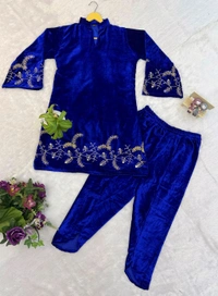 Velvet Co-ord Set - M