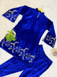 Velvet Co-ord Set - XL