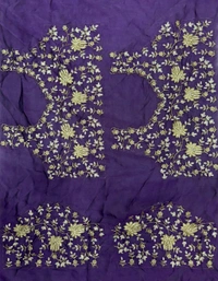 Designer Fully Sequence Work Space Silk Saree With Blouse Piece