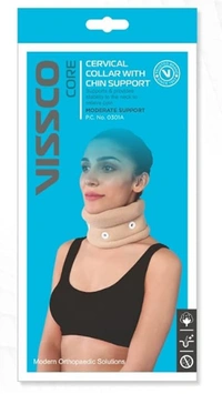 Vissco Cervical Collar with Chin Support - L