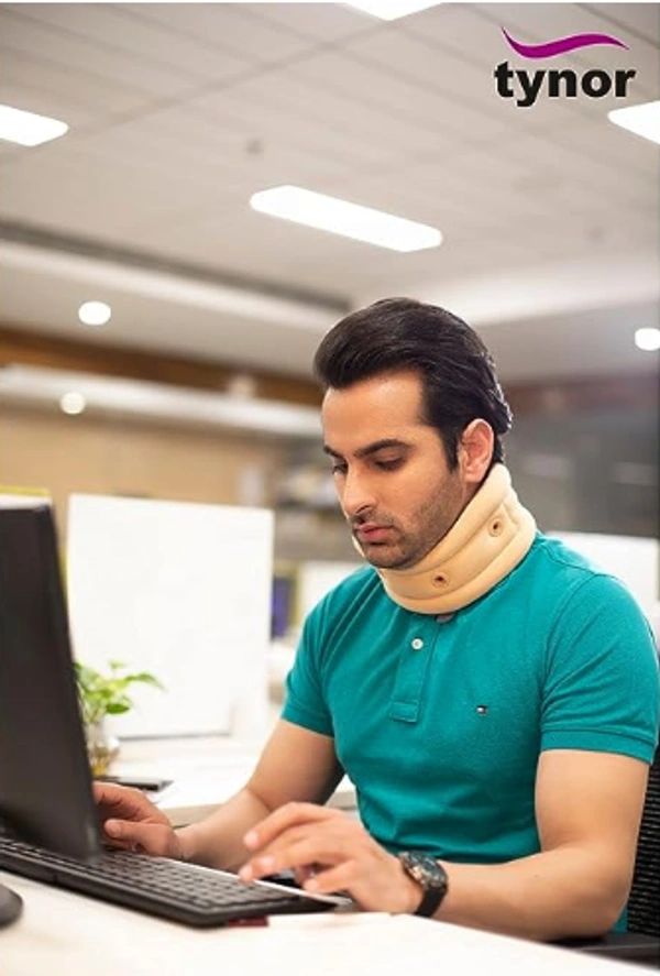 Tynor Cervical Collar Soft with Support - M