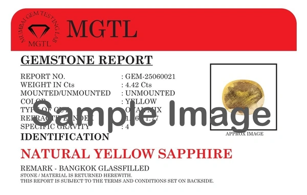 Bangkok Blue Sapphire - Bangkok Neelam - Bangkok Shani - Bangkok Glassfilled Sapphire - 6 Carat