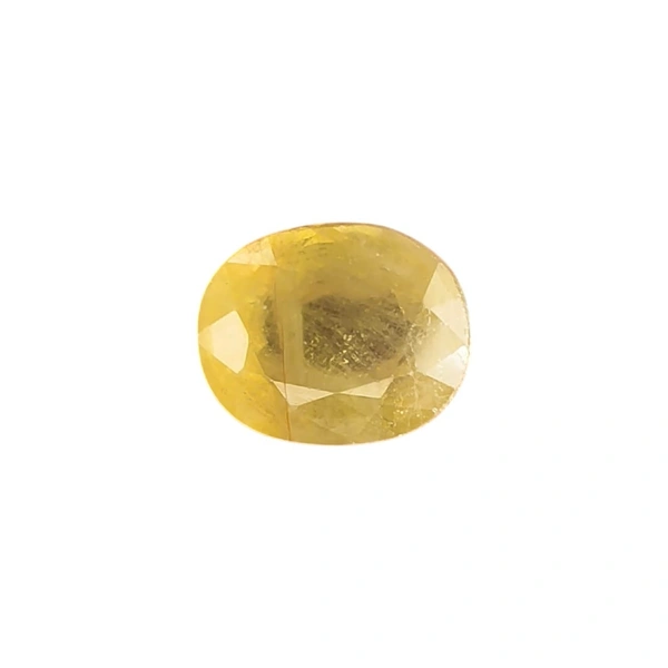 Bangkok Yellow Sapphire - Bangkok Pukhraj - Bangkok Guru - Bangkok Glassfilled Sapphire - 5 Carat