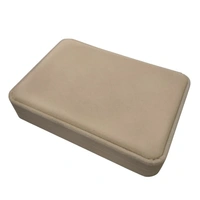 Velvet Small Necklace Set Box Premium Jewellery Storage Case - Beige