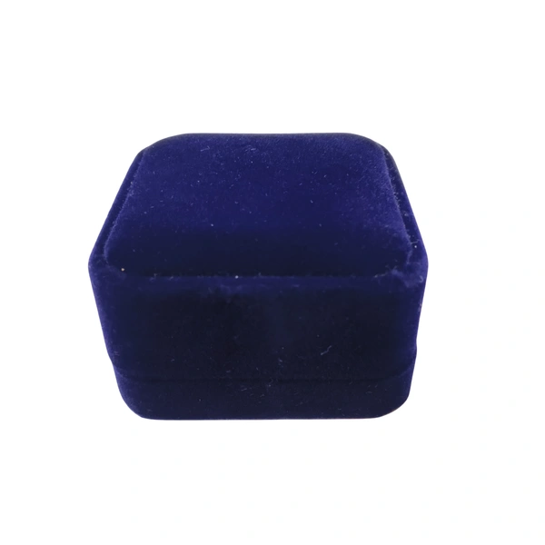 Velvet Earring Box Premium Jewellery Storage Case - Blue