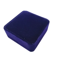 Velvet Bangle Box Premium Jewellery Storage Case - Blue