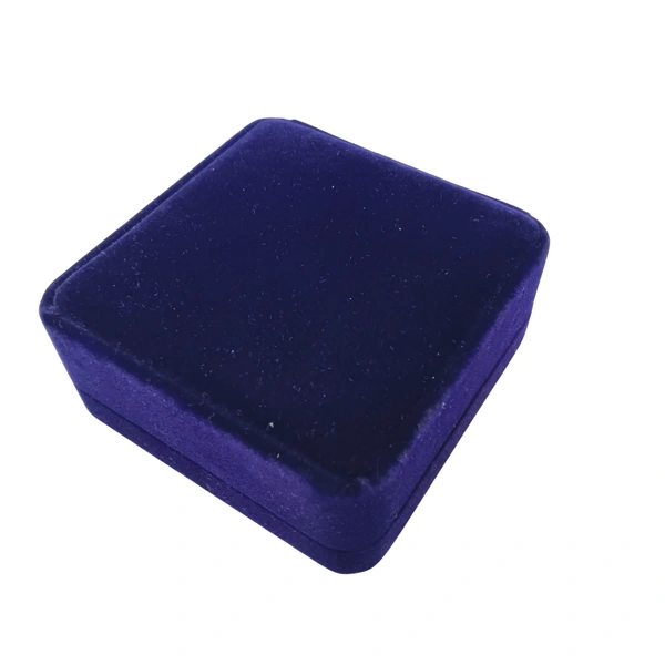 Velvet Bangle Box Premium Jewellery Storage Case - Blue
