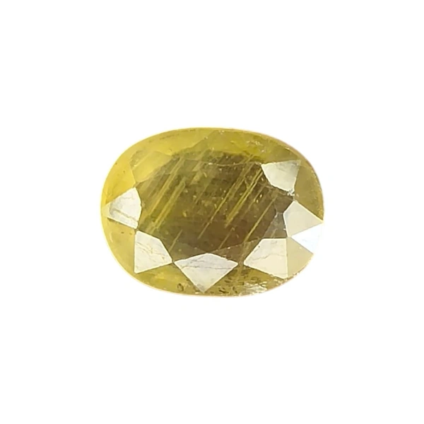 Bangkok Yellow Sapphire - Bangkok Pukhraj - Bangkok Guru - Bangkok Glassfilled Sapphire - 5 Carat