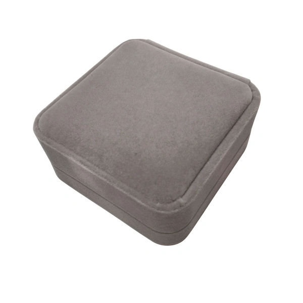 Velvet Bangle Box Premium Jewellery Storage Case - Grey