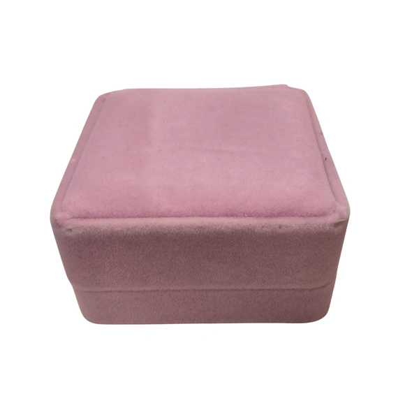 Velvet Earring Box Premium Jewellery Storage Case - Pink