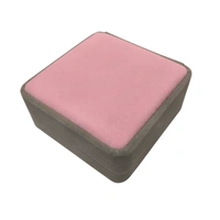 Velvet Bangle Box Premium Jewellery Storage Case - Pink Grey