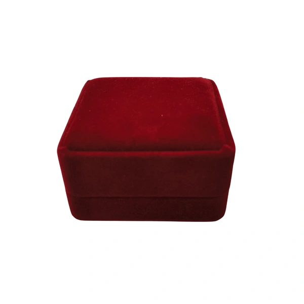 Velvet Earring Box Premium Jewellery Storage Case - Red Wine