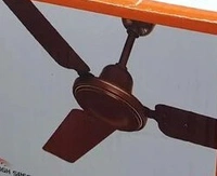 Fantail Ceiling Fan 400rpm 24 600 Mm 4 Blade - Brown
