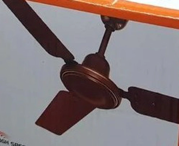 Fantail Ceiling Fan 400rpm 24 600 Mm 4 Blade - Brown