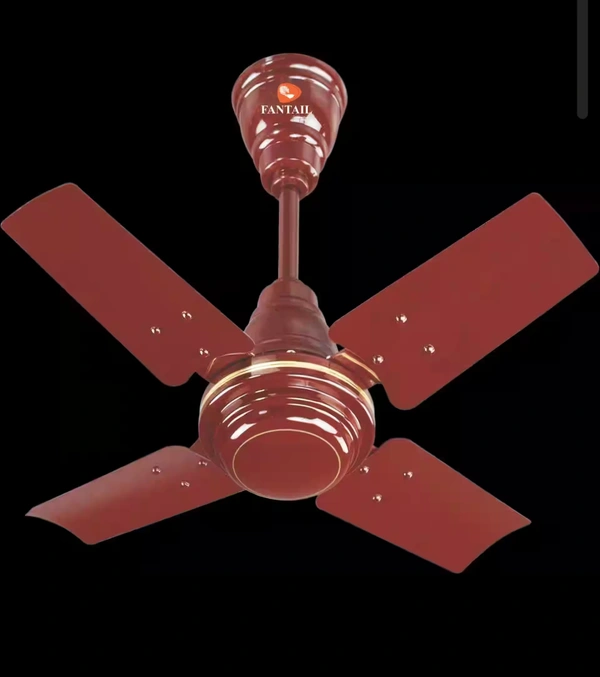 Fantail Ceiling Fan 400rpm 24 600 Mm 4 Blade - Brown