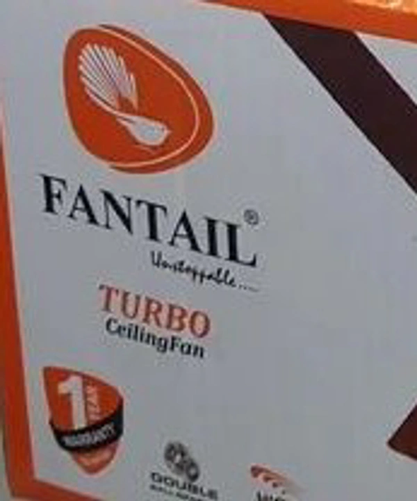 Fantail Ceiling Fan 400rpm 24 600 Mm 4 Blade - Brown