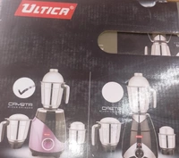 Ultica Power Full Mixer Grinder 3 Jar 850watt Copper Winding  - Red