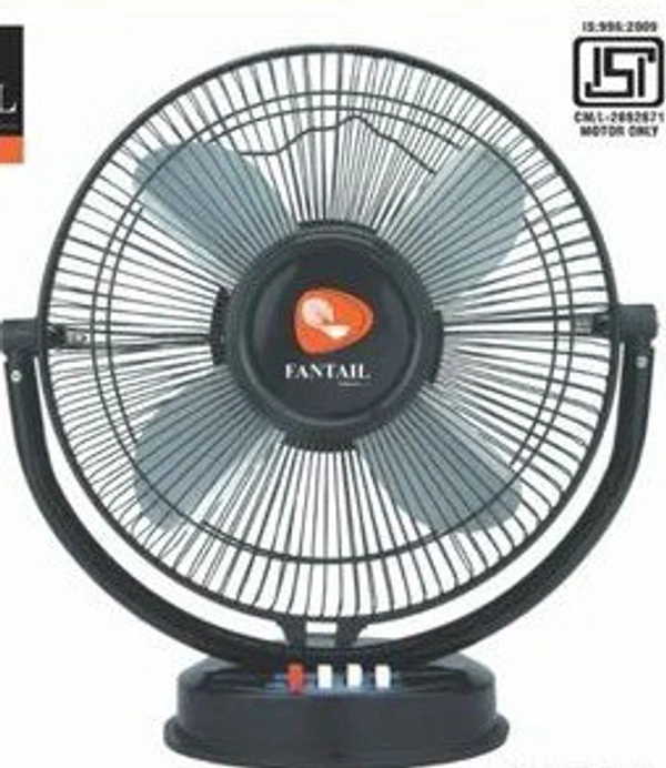 Fantail Ap Fan Best Quality Energy Saver Heavy Quality  - Black