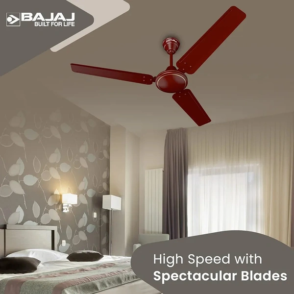 Bajaj Ceiling Fan Model Edge Hs NeoEE 48 Inch 1200mm - Brown