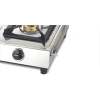 Bajaj Lpg Gas Stove 2 Burner Brass Stainless Steel Body Model Bajaj Popular Eco