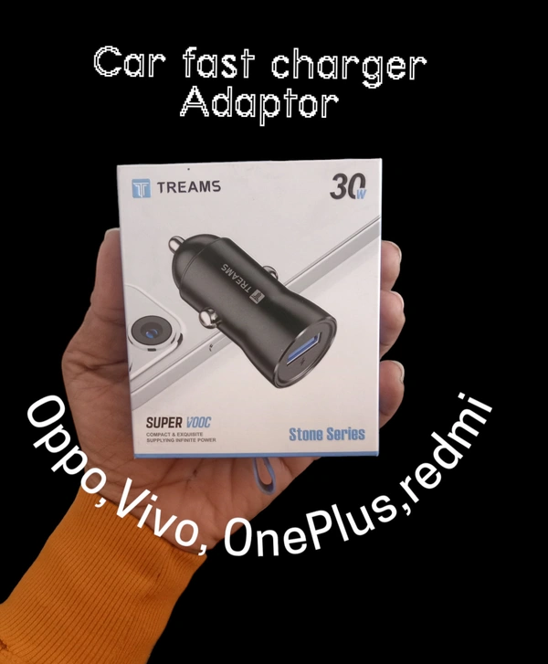 Teams 30 watt Car Fast Charger Micro 