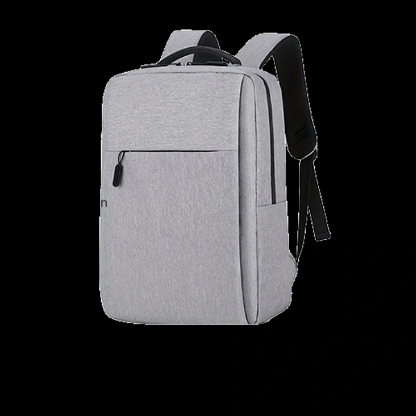 Simple Notebook Business Commuter Computer Bag, Campus Student Book Bag Travel Backpack, School bags, Valentines Gifts - Gray
