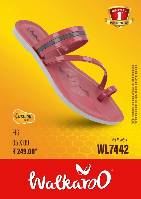 Brand: WALKAROO 1WALKAROO W187 Womens Regular Wear Sandals for Indoor & Outdoor - Brick Red, UK - 6 7 8 9 10 11 12