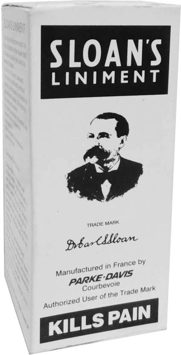 SLOAN'S LINIMENT Medicated Pain Killer Oil (Made in France)  (125 ml)