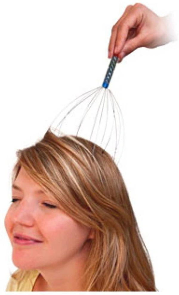 Hand Held Scalp Head Scalp Massager Neck Massage Scratcher Relax Massage