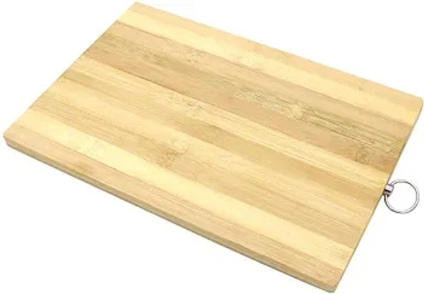 ECVV Chopping Board Bamboo Cutting Board Light Organic Kitchen Bamboo Board Chopping Board Wood Bamboo Kitchen Tools (36x26cm)