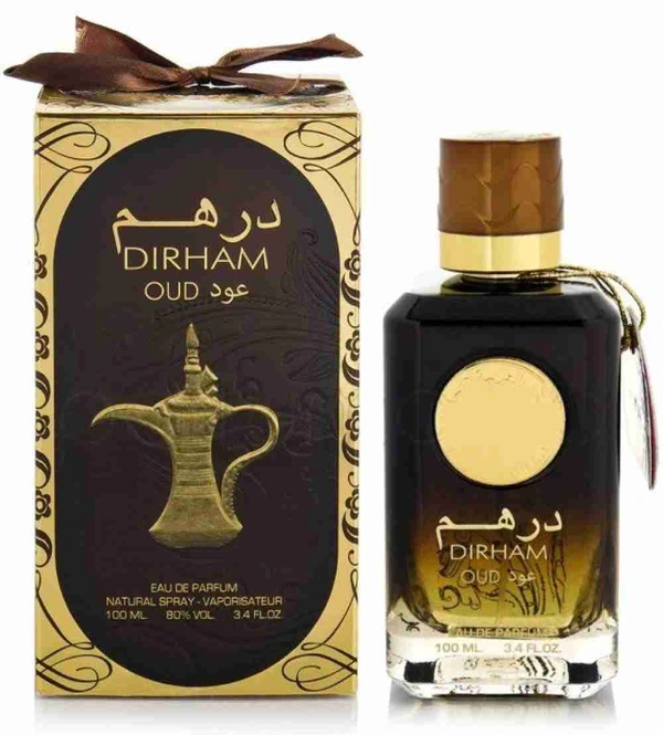 Ard Al Zaafaran Dirham Oud Eau de Parfum - 100 ml  (For Men