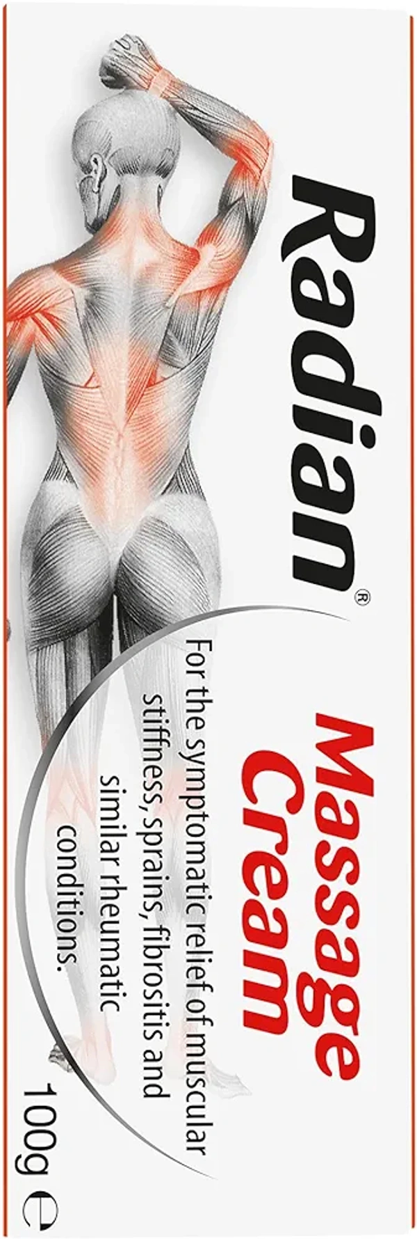 Radian massage cream 100g Massage cream Cream  