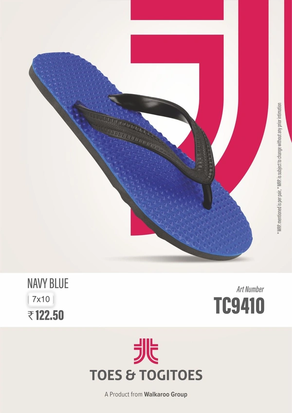 walkaroo Men Blue, Red  - Blue, SIZE UK - 7 8 9 10