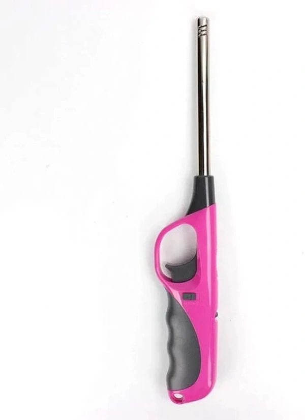  Gas Lighter for Kitchen with Adjustable Gun Flame, Use for Household(Pack of 1) Steel Gas Lighter  (Multicolor Pack of 1)