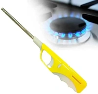  Gas Lighter for Kitchen with Adjustable Gun Flame, Use for Household(Pack of 1) Steel Gas Lighter  (Multicolor Pack of 1)
