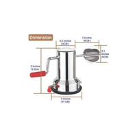 Vacuum Base Coconut Scraper Handy Machine Grater & Slicer Coconut Scraper  (1 Scraper)
