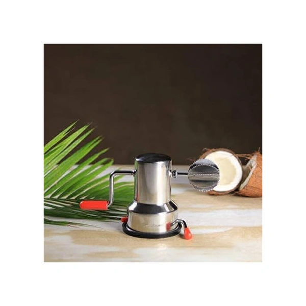 Vacuum Base Coconut Scraper Handy Machine Grater & Slicer Coconut Scraper  (1 Scraper)