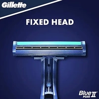 Gillette Blue Shaver 2 PLUS 10 + 4 - Royal Blue