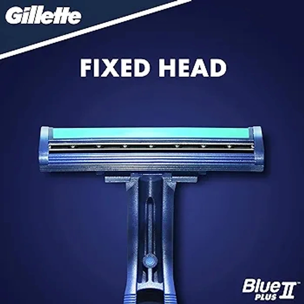 Gillette Blue Shaver 2 PLUS 10 + 4 - Royal Blue