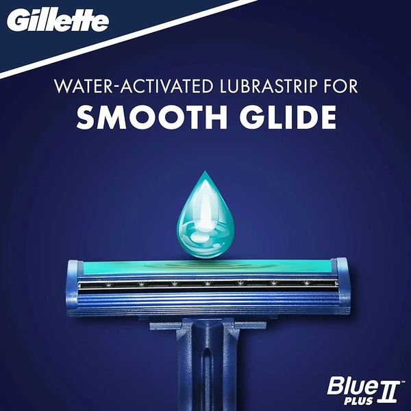 Gillette Blue Shaver 2 PLUS 10 + 4 - Royal Blue