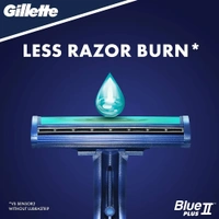 Gillette Blue Shaver 2 PLUS 10 + 4 - Royal Blue