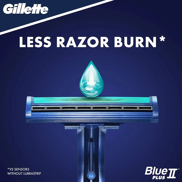 Gillette Blue Shaver 2 PLUS 10 + 4 - Royal Blue
