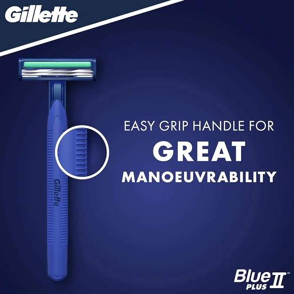Gillette Blue Shaver 2 PLUS 10 + 4 - Royal Blue
