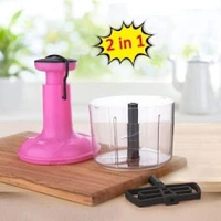 Push Chopper Hand Press Chopper Slap Chop 