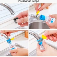 Upgrade Your Kitchen Sink With This Rotary Faucet With Key Extender And Water Purifier - Save Water & Money!